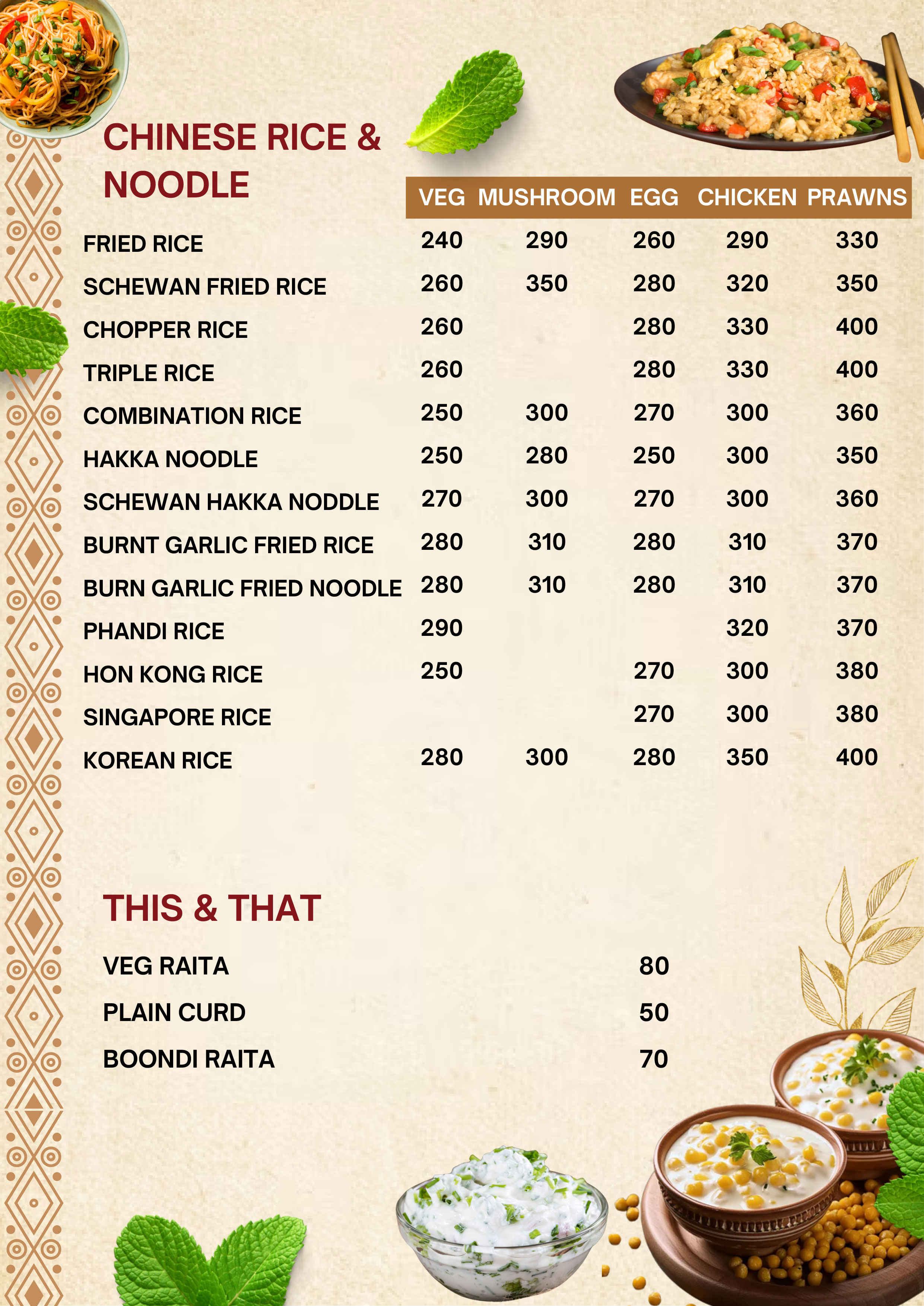 Food Menu 1