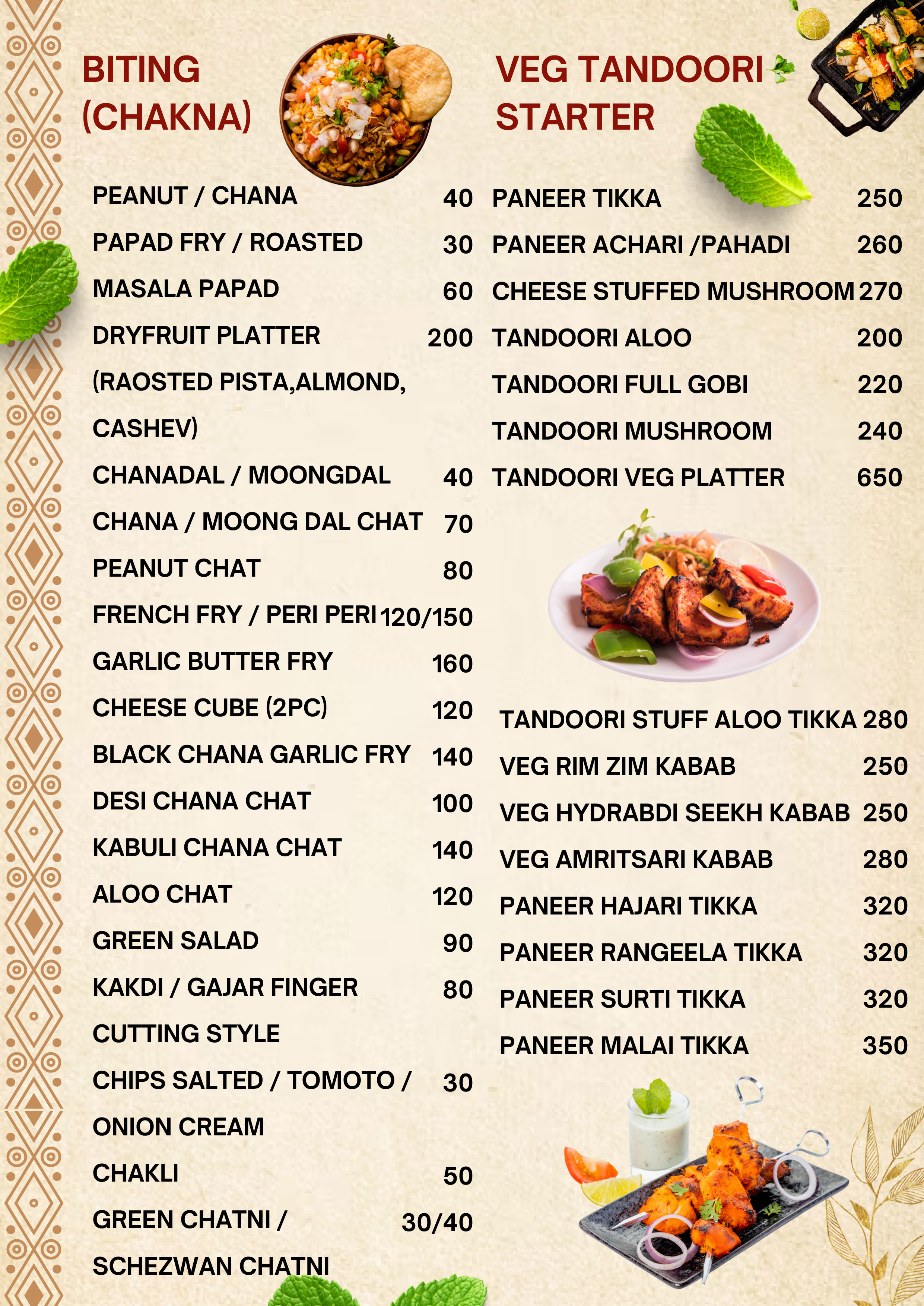 Food Menu 3